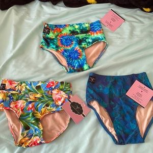 Kandi Kouture CM (5/6) Dance Briefs Bundle (3 total) NWT